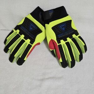 West Chester R2 Yellow / Black ANSI Protective Work Gloves 87812‎ Men's XL